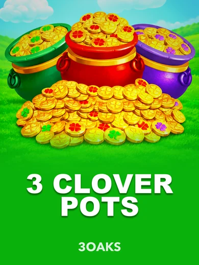 3 Clover Pots